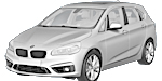 BMW F45 B2282 Fault Code